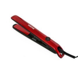 Geepas GH8078 Hair Dryer - Red + Geepas GH8722 Ceramic Hair Straightener -  Black/Red Combo